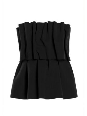 House of Dagmar Sculpted Tube Top - US 0 - Black